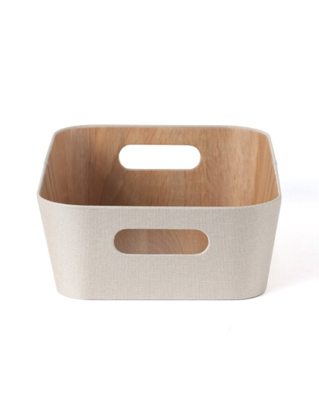 ORGANIZADOR CON ASAS 26.2X37.5X11CM EXT TELA CREMA ORGANIZADOR CON ASAS 26.2X37.5X11CM EXT TELA CREMA
