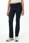 Calza Wide Leg Azul Marino