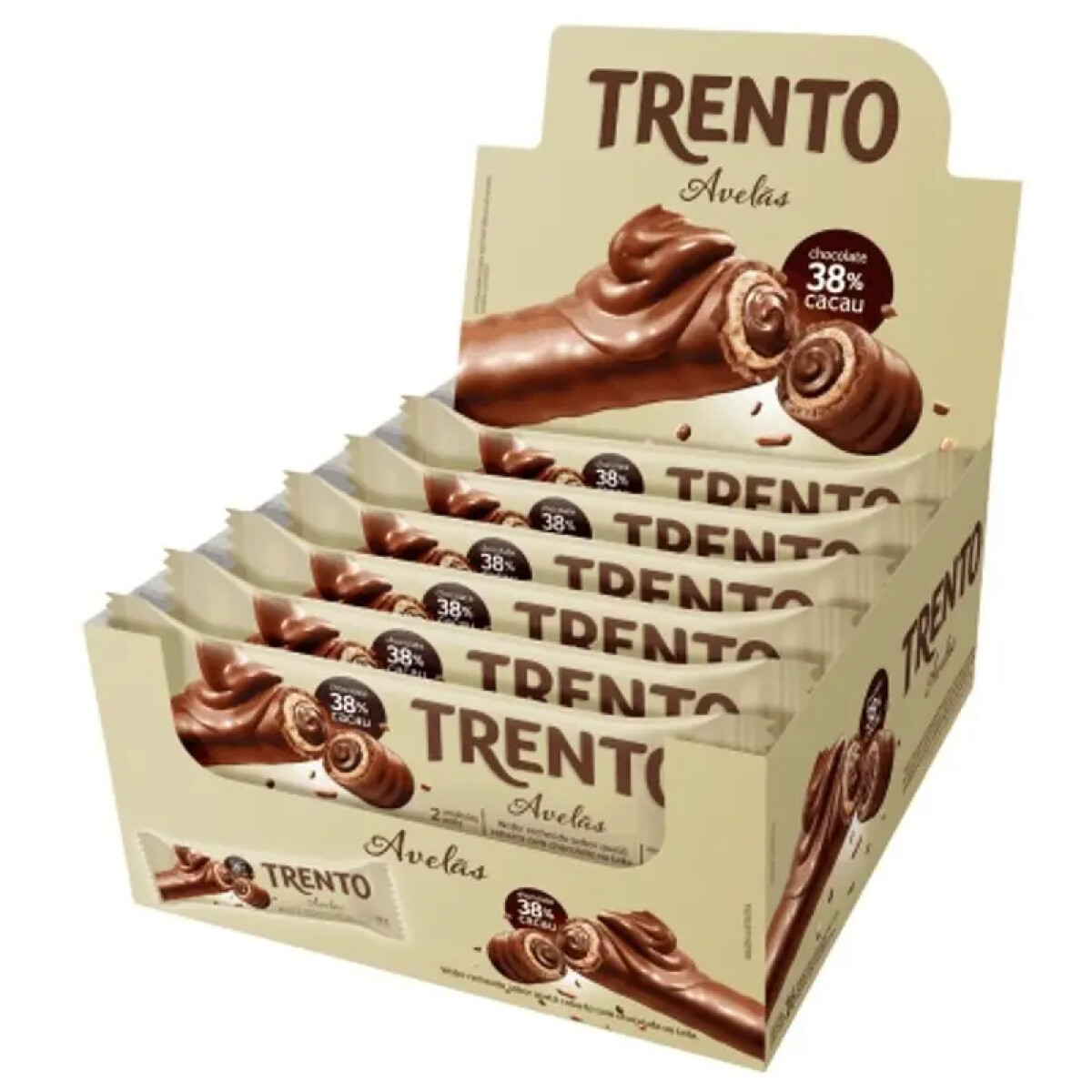 Barquillo Trento Rell x 16 - Avellana 