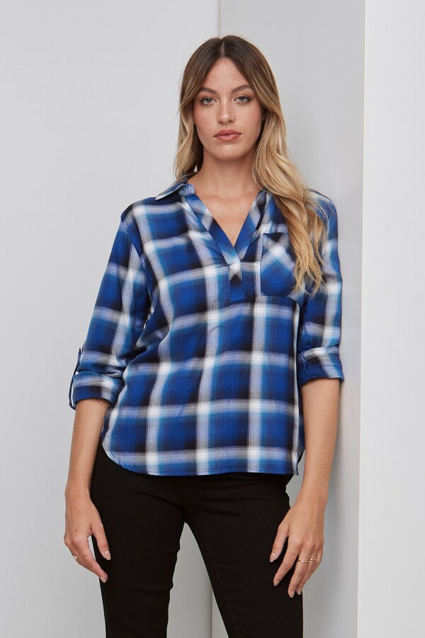 Blusa Cuadrille AZUL/MULTI