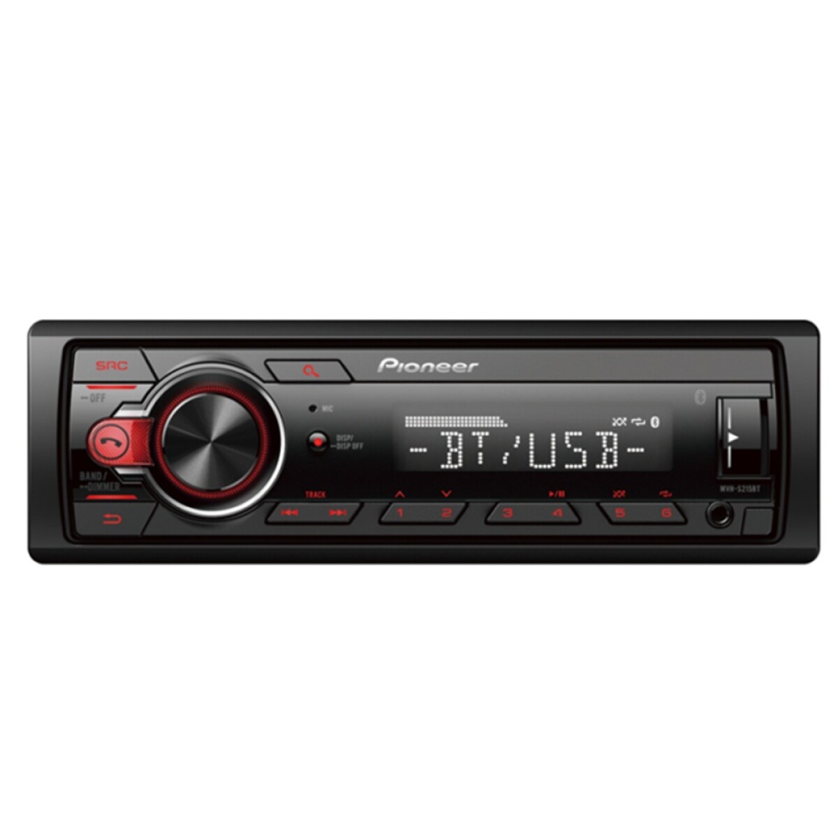 Autorradio Pioneer MP3/USB/BT MVHS215BT 