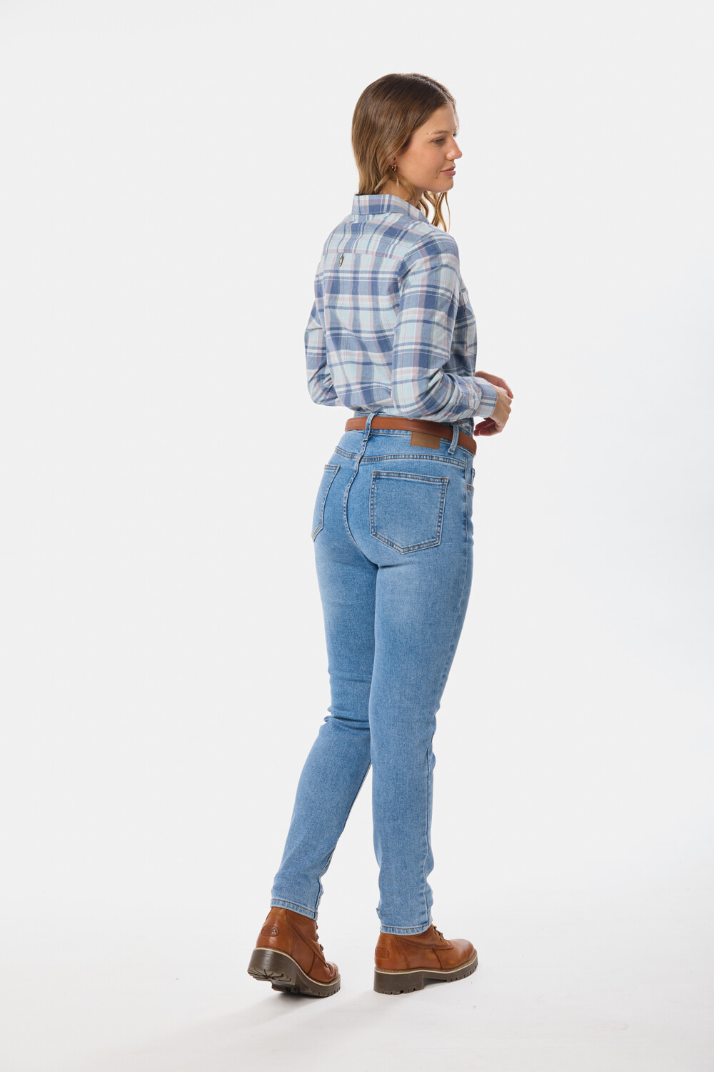 PANTALÓN DE JEAN SKINNY Azul