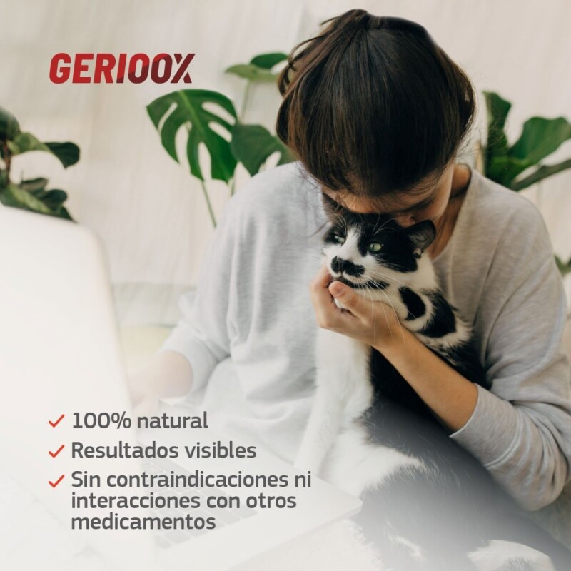 GERIOOX ANTIOXIDANTE CON OMEGA 3 CONDROPROTECTOR CAJA X 30 COMP