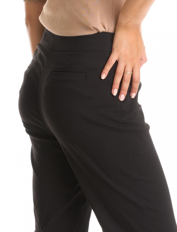 Pantalon Slim & Shape Pull On NEGRO