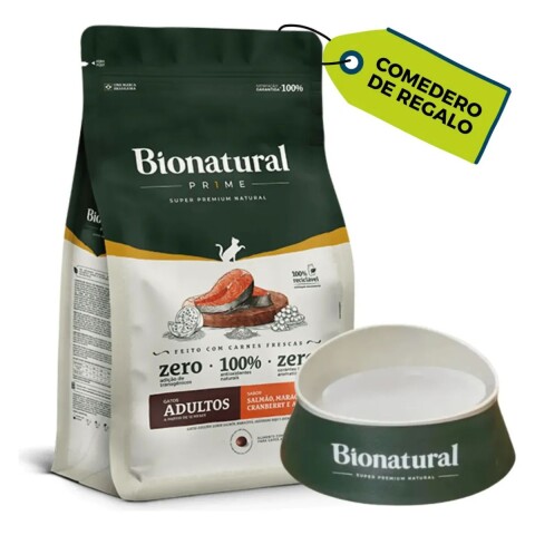 BIONATURAL CAT PRIME ADULTO SALMON 7.5 KG BIONATURAL CAT PRIME ADULTO SALMON 7.5 KG