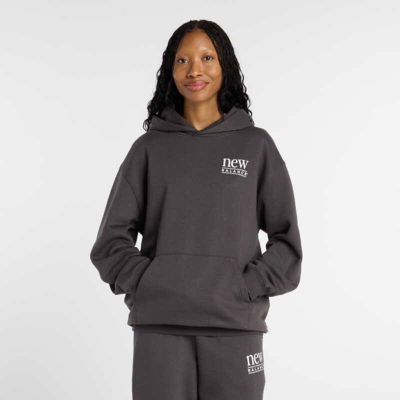 CANGURO NEW BALANCE REIMAGINED FLEECE MUJER WT61X610ABR Negro