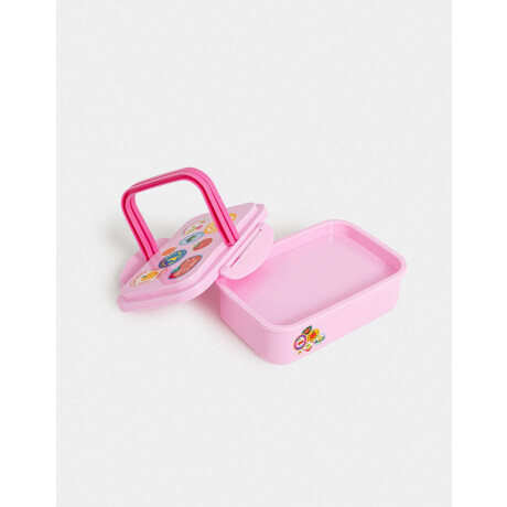 Lunchera Rígida Rosa Claro