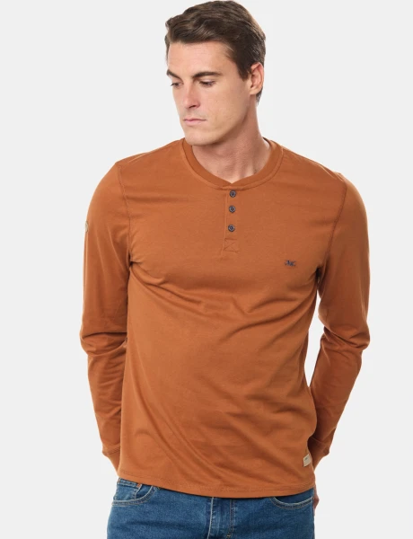 REMERA LISA Terracota