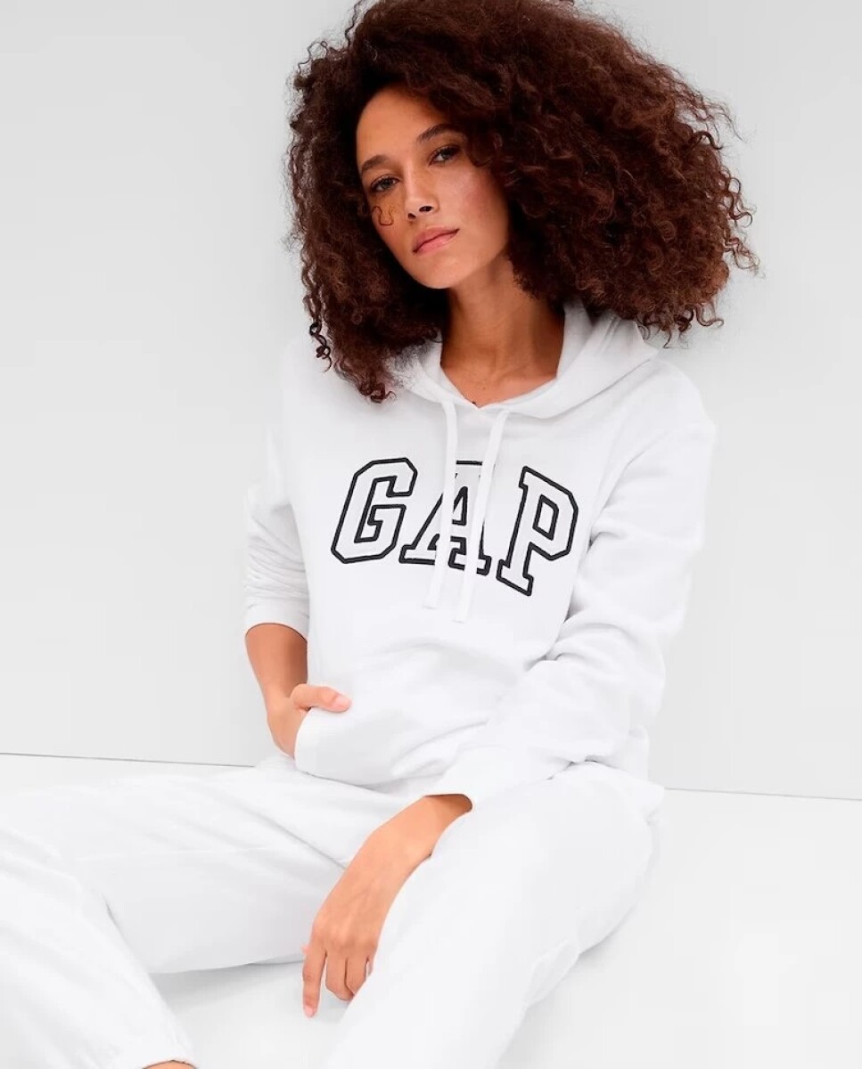 Canguro Logo Gap Mujer - Optic White 