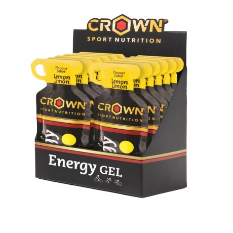 Energy Gel Crown Caja 12 unidades Limon