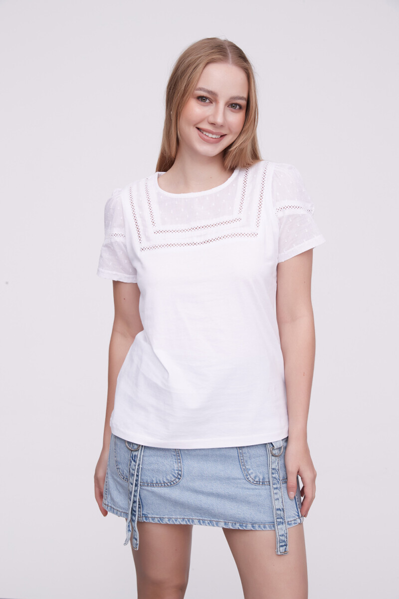 Remera Arboletes - Blanco 