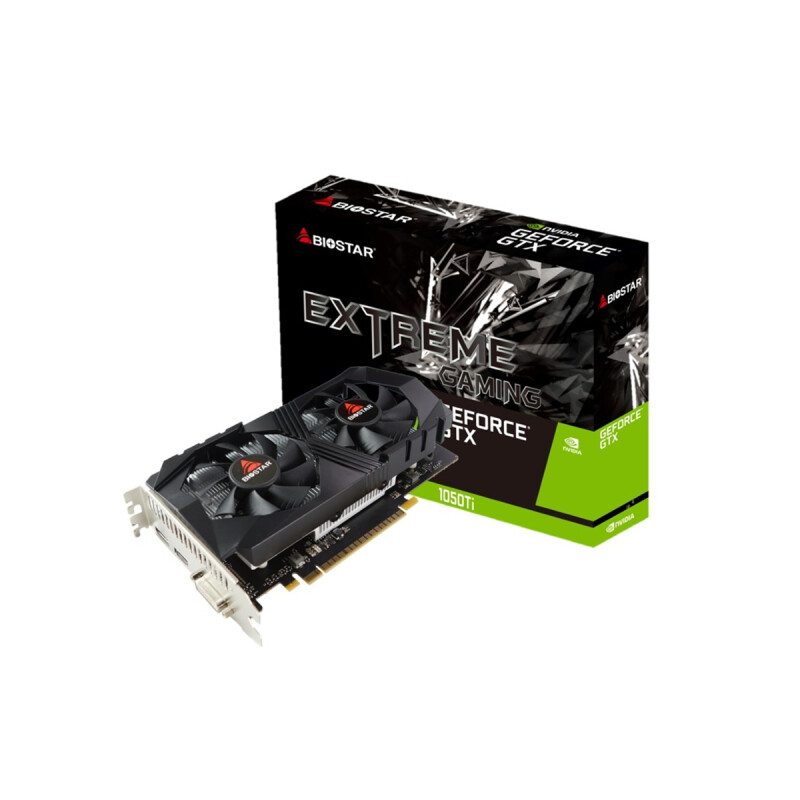 Tarjeta Video Biostar GTX 1050 Ti 4GB GDDR5 Tarjeta Video Biostar GTX 1050 Ti 4GB GDDR5