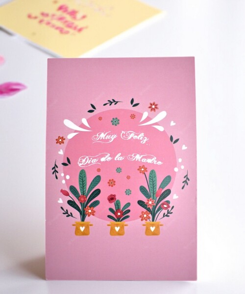 Tarjeta día de la madre 10x15. DISEÑO 6