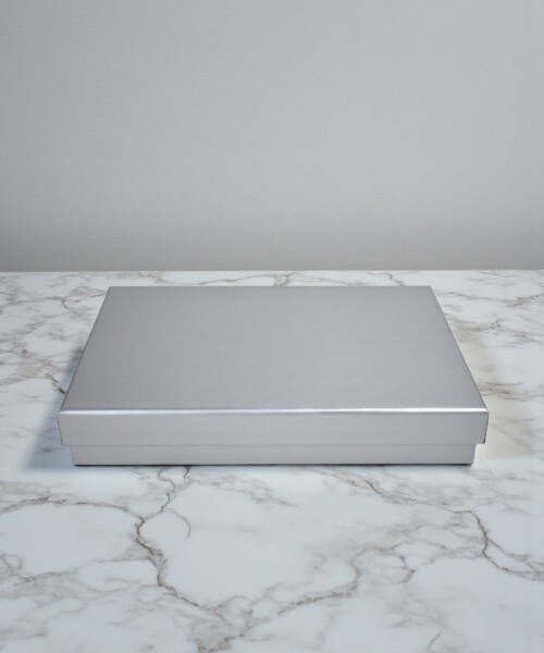 Caja Rigida 30 x 39,5 x 8 PLATA