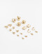 Aros Sets Metal Aros Sets Vintage - Dorado