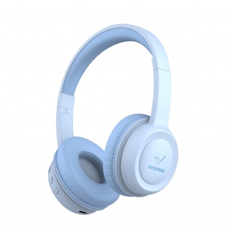 Auricular Infantil Inalámbrico Gorsun E63 con Bluetooth CELESTE