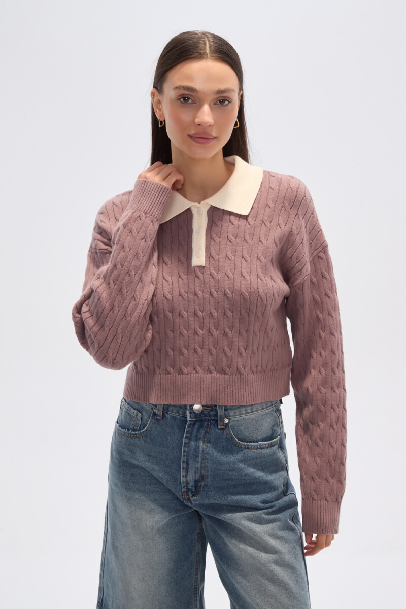 Sweater Lapan - Taupe / Mink / Vison 