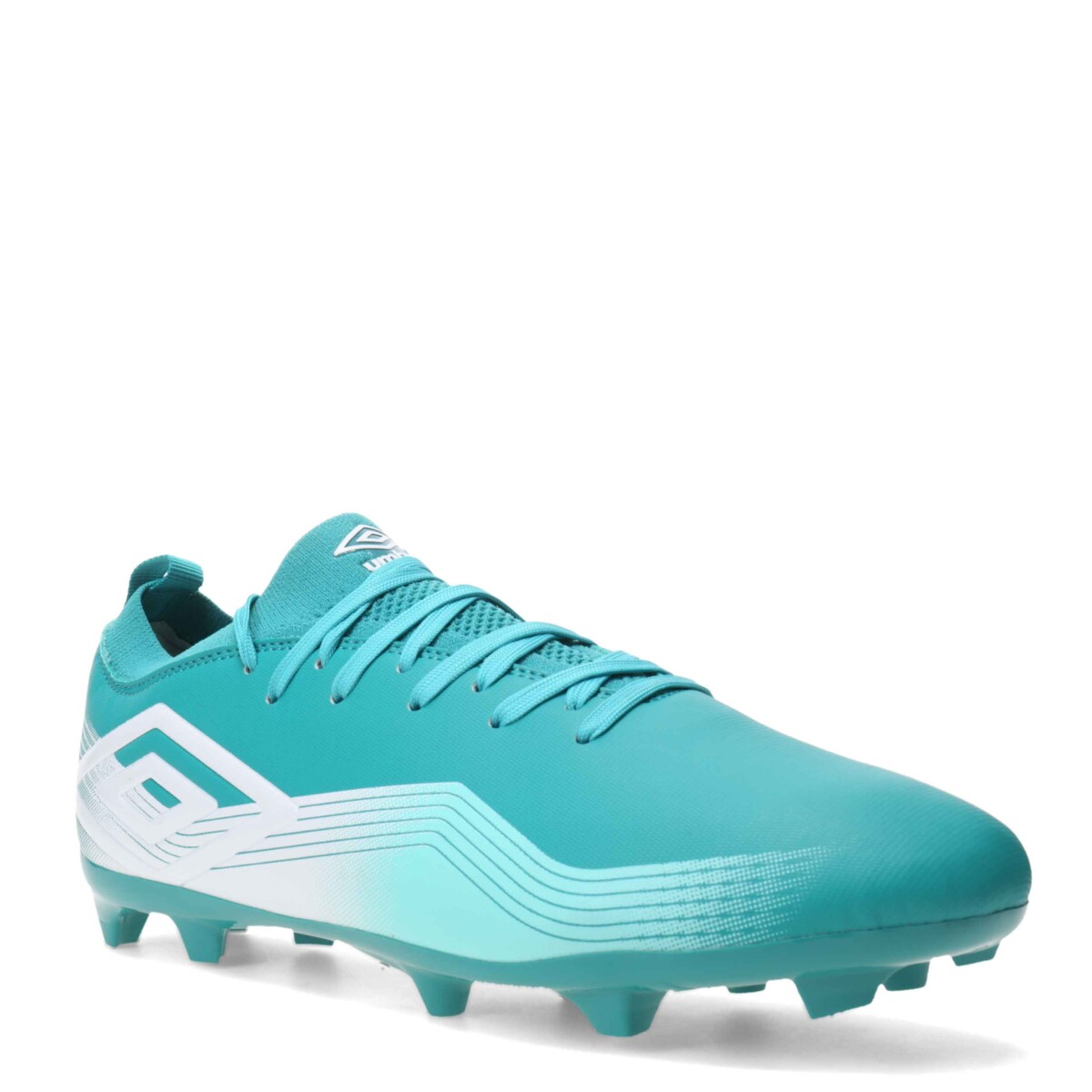 Championes de Fútbol Hombre Umbro Vibe HG Umbro - Verde Agua - Blanco 