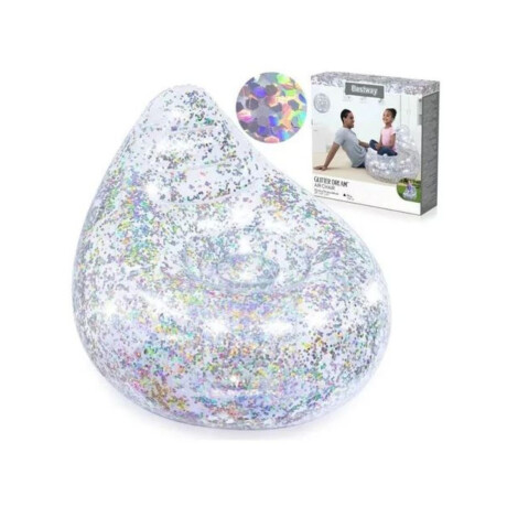 Puff Inflable Bestway Glitter Puff Inflable Bestway Glitter