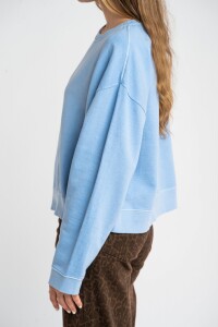 Sweater Algodón Celeste