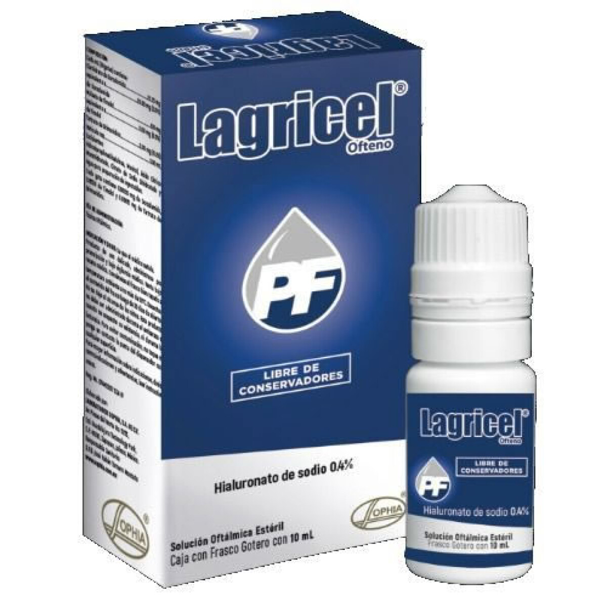 LAGRICEL OFTENO PF MULTIDOSIS 10 ML 