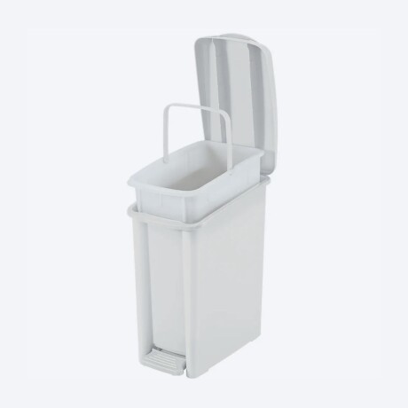 Papelera Basurero Con Pedal Rimax - 10 litros Blanco