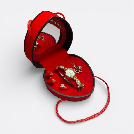 Set De Reloj De Corazón Modelo 6