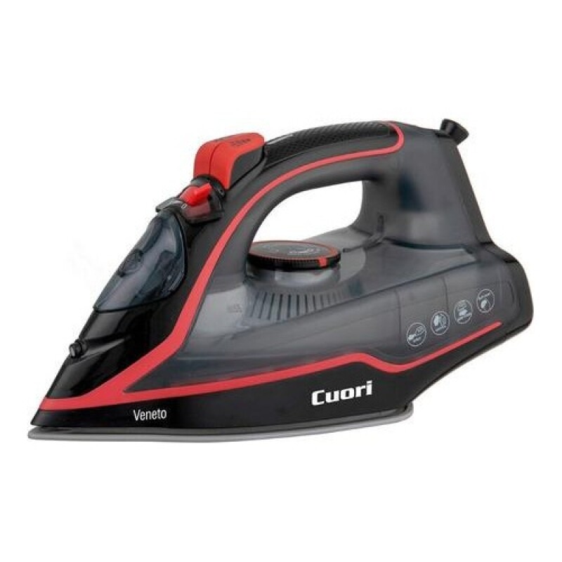 Plancha a vapor/seco Cuori Veneto 2200W Negro