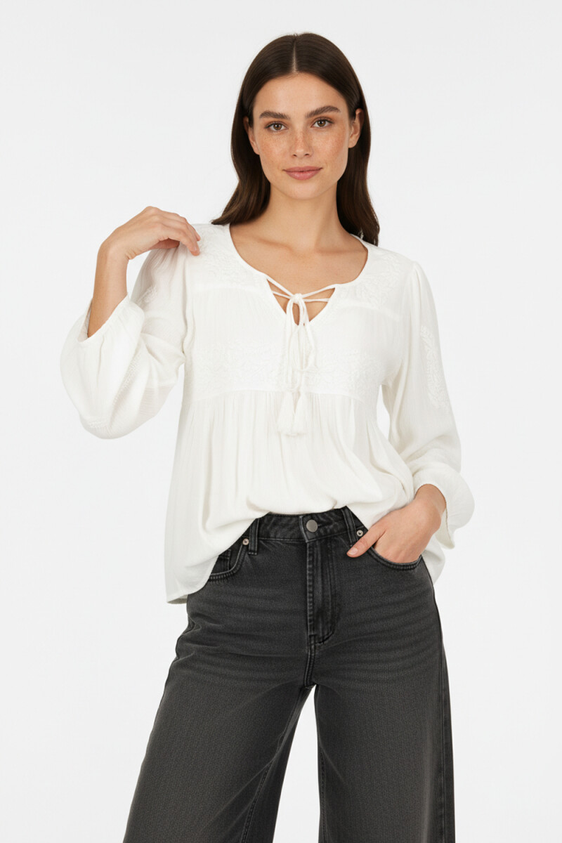 Blusa Defilo - Blanco 