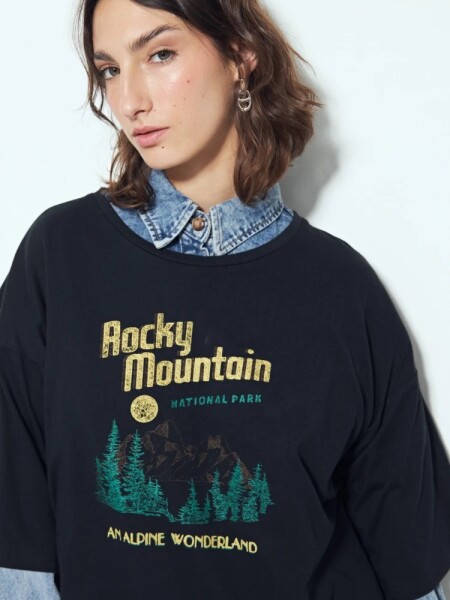 T-SHIRT P.CAKE ENCINA NEGRO