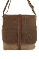 Morral clásico de lona Marrón