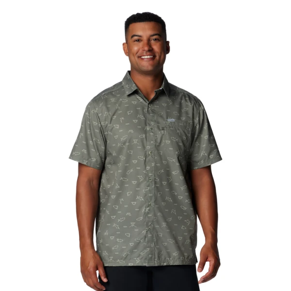 Camisa Slack Tide Hombre Cypress Deepdiv
