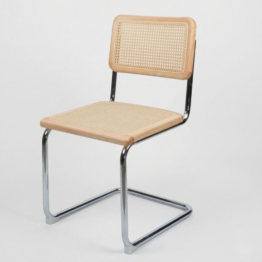 Silla de comedor Metal cromado Bauhaus - Origen Silla de comedor Metal cromado Bauhaus - Origen