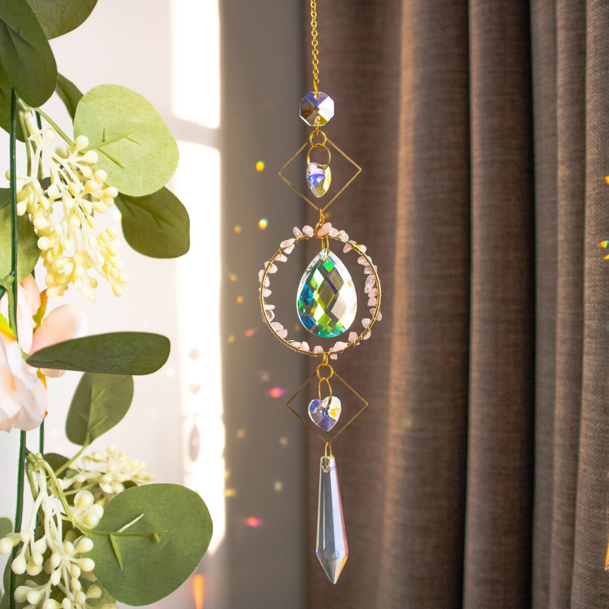 Atrapasol Cairel En Circulo - Rosa 