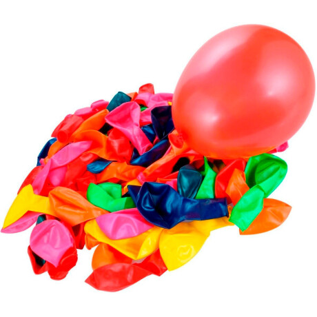 Pack 100 Globos 10 Pulgadas Varios Colores Pack 100 Globos 10 Pulgadas Varios Colores