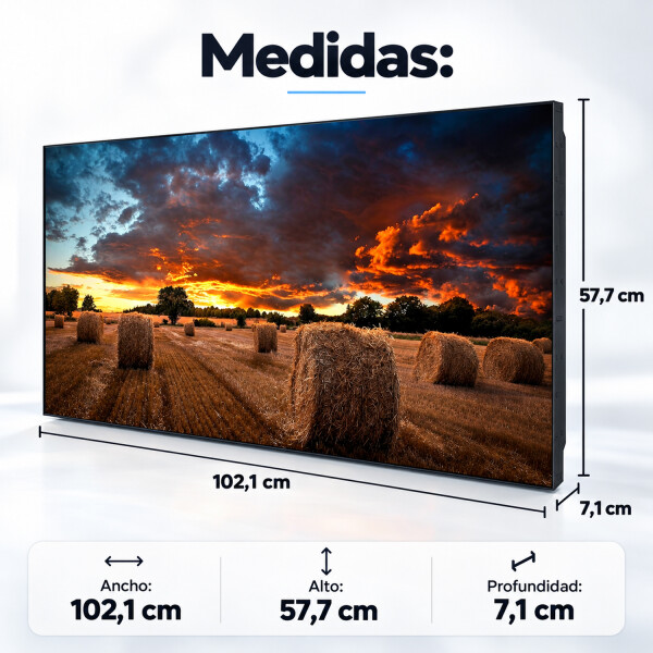 Monitor Profesional Samsung Vm46b-u 46" Full Hd PANTALLA SAMSUNG 46" VIDEO WALL UNB