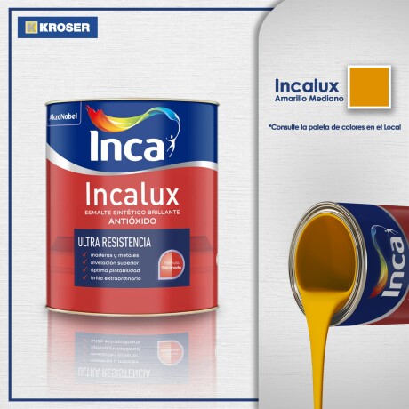 INCALUX AMARILLO 1L INCA ++ N/a