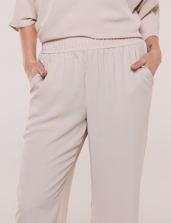 Pantalon Pull On Wid BEIGE