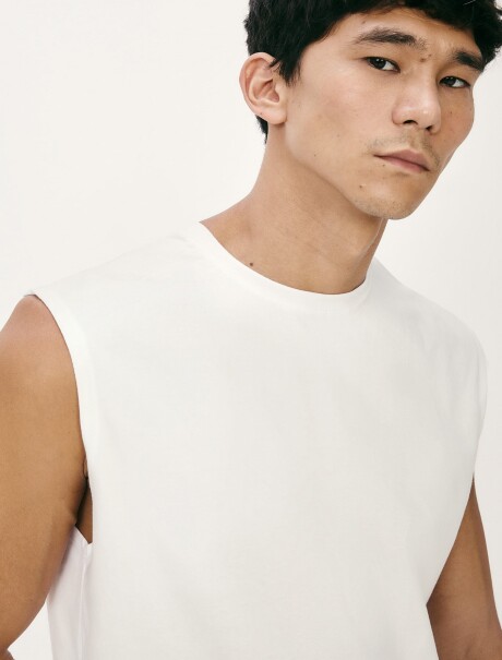 MUSCULOSA BÁSICA BLANCO