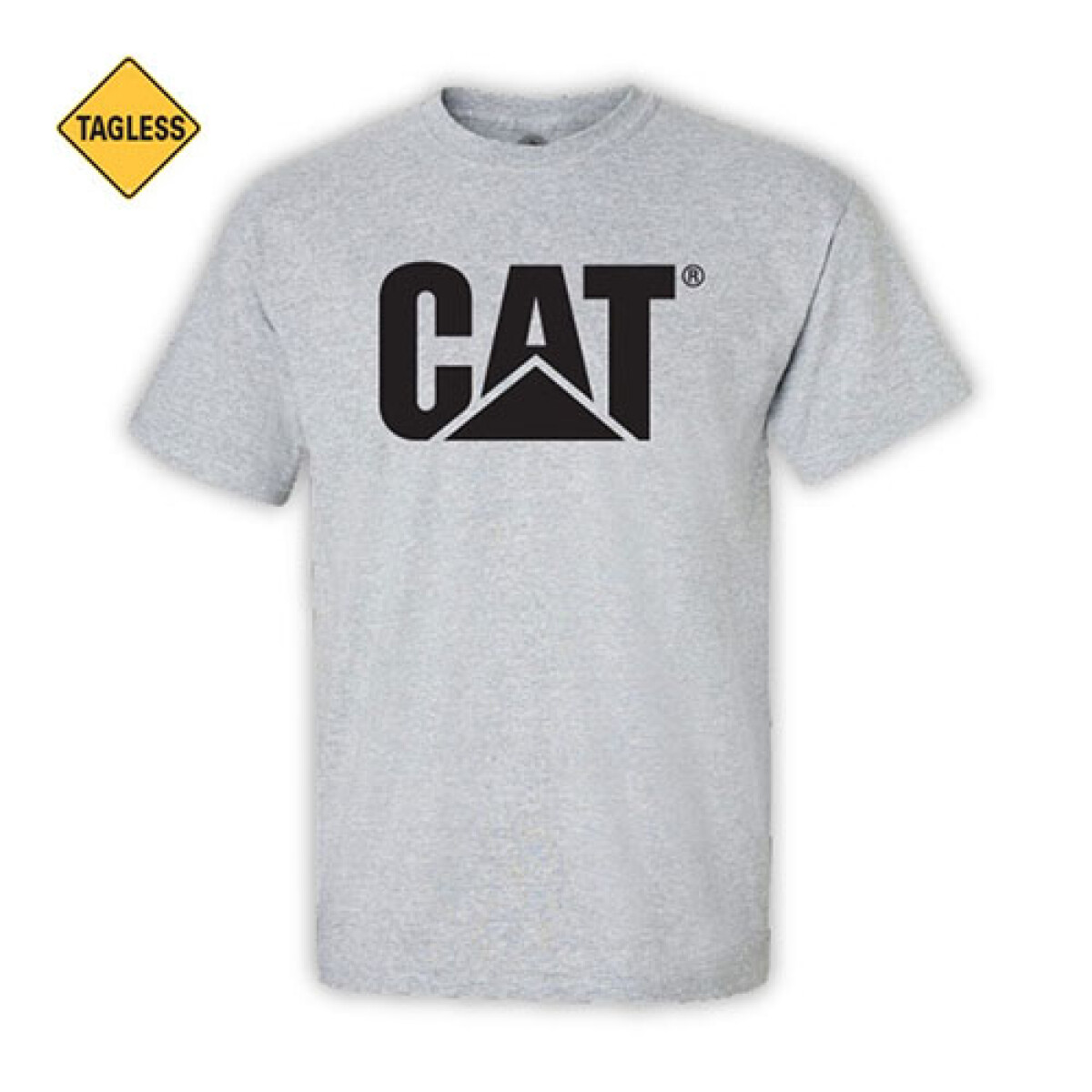 T-Shirt Gris claro Cat 