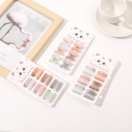 Set De Broches X6 Color Pastel Set De Broches X6 Color Pastel