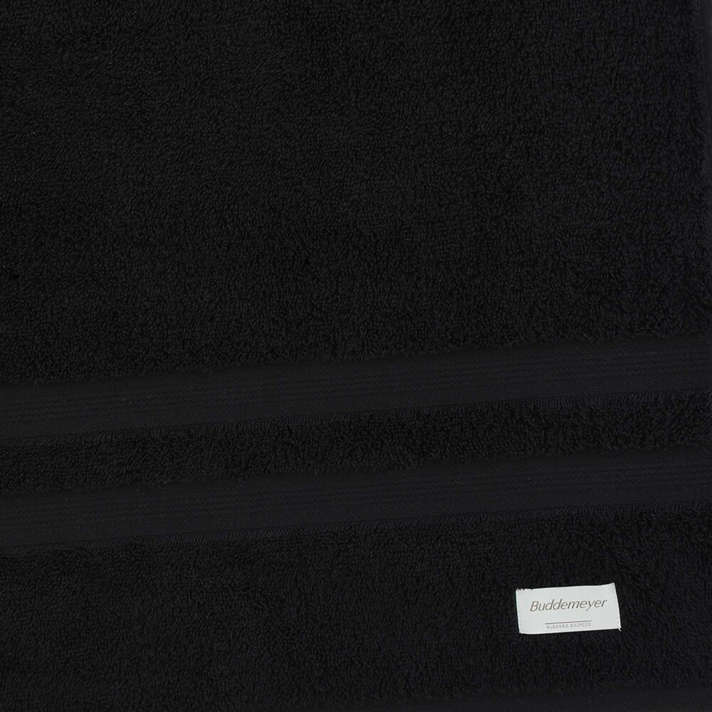 TOALLA DE MANO ALGODON NEGRO EGIPTIAN BUDDEMEYER