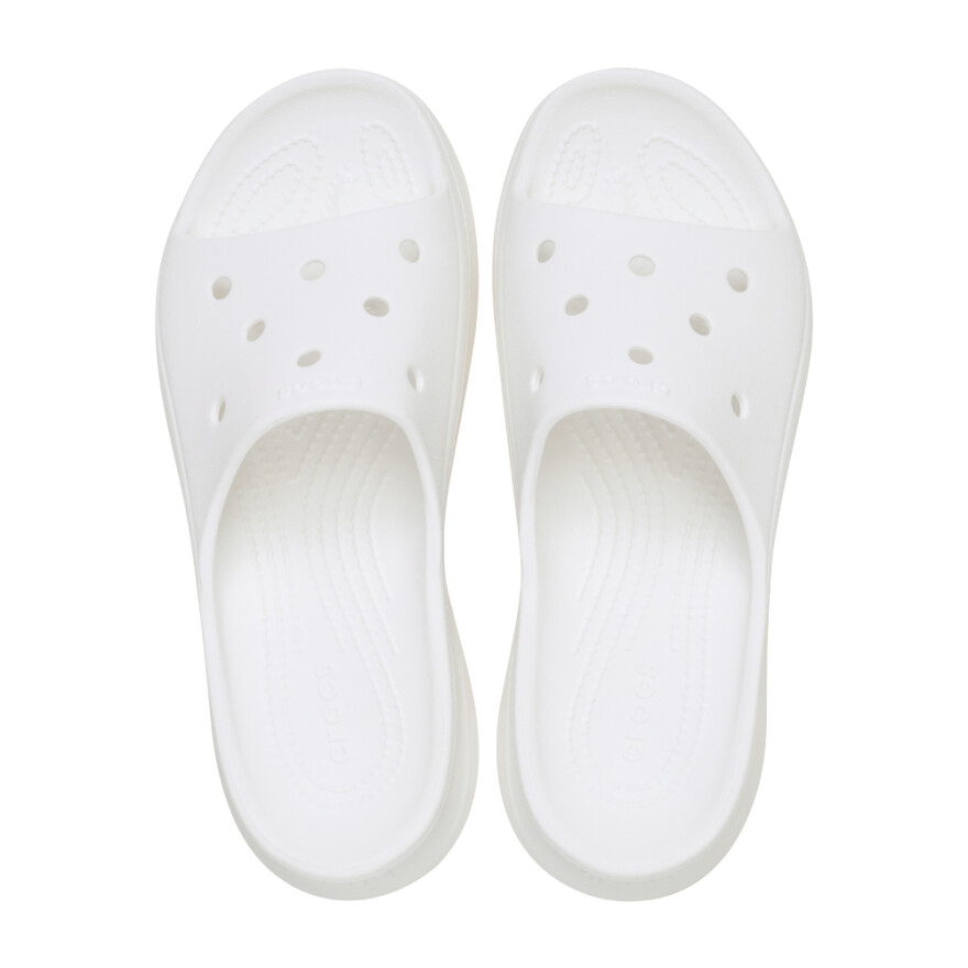 Sandalias Crocs Bae Slide - Mujer White