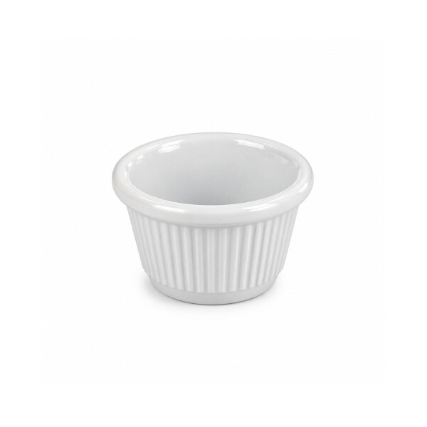 Dip ramekin melamina blanca 6x3.5 cm Dip ramekin melamina blanca 6x3.5 cm