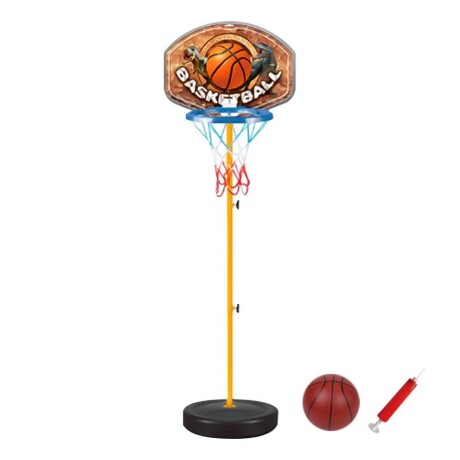Set de Basket. Tablero con pie, altura regulable. Incluye pelota e inflador. Set de Basket. Tablero con pie, altura regulable. Incluye pelota e inflador.