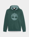 Polera Northwood Tree Logo Hombre Green Gables