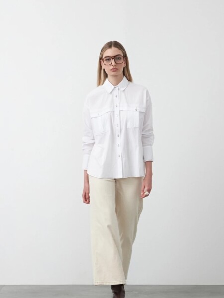 CAMISA D.CASSIN EVIE BLANCO