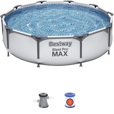 OUTLET - Piscina Estructural BESTWAY 4678l Con Filtro - GRIS OUTLET - Piscina Estructural BESTWAY 4678l Con Filtro - GRIS