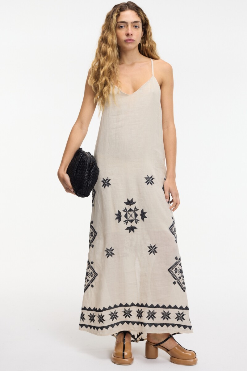 VESITDO LARGO Beige