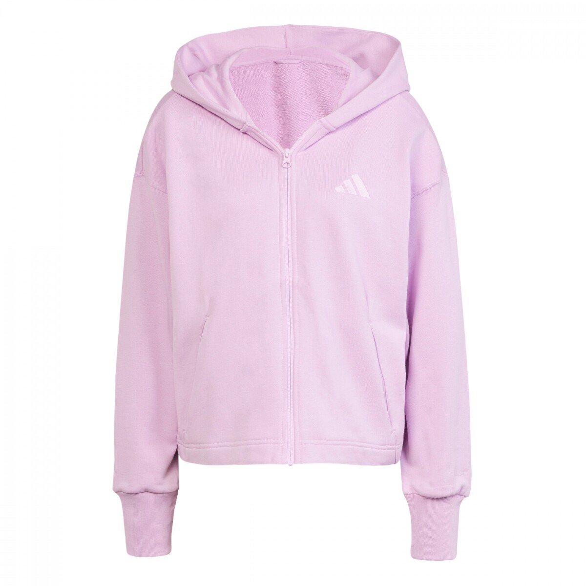 Abrigo ALL SZN French Terry Loose de Mujer - Morado 